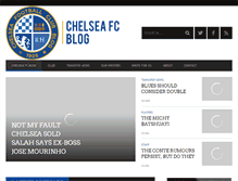 Tablet Screenshot of chelseafcblog.com
